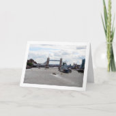 Carte Pont de la Tour Portrait, Londres, Angleterre (Devant)