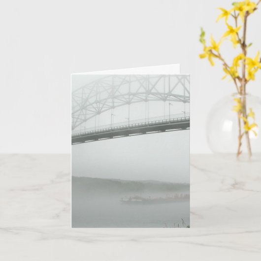 Carte Pont de Sagamore—vous penser (Fleur jaune)