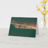 Carte Pont de San Francisco (Fleur jaune)