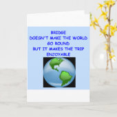 Carte pont double (Fleur jaune)