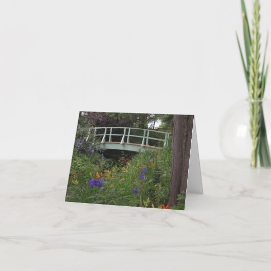 Carte Pont du jardin de Monet (Devant)