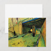 Carte Pont ferroviaire sur Montmajour par Vincent van Go (Devant / Derrière)