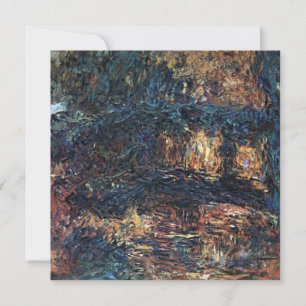 Carte Pont Japonais par Claude Monet, Beaux-Arts Anciens