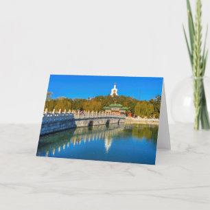 Carte Pont Yongan Stupa blanc