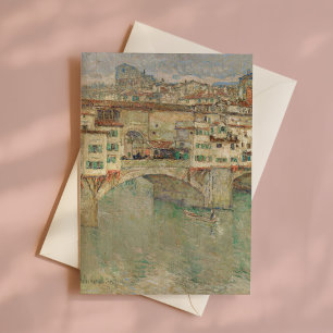 Carte Ponte Vecchio Childe Hassam