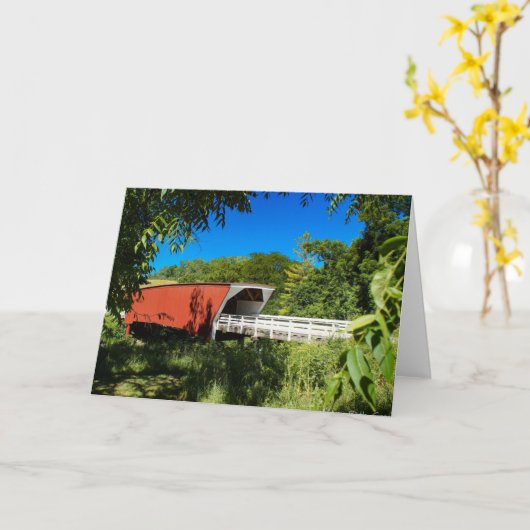 Carte Ponts du comté de Madison (Fleur jaune)