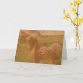 Carte Pony (Fleur jaune)