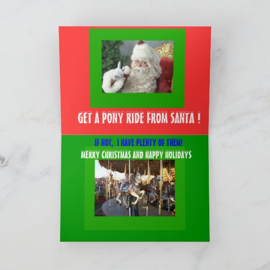 Carte Pony Ride (Intérieur)