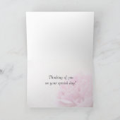 Carte Pony rose vue Fête des Mères (Intérieur)