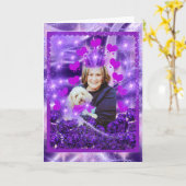 Carte Poodle Maman Joyeuse Fête des Mères (Fleur jaune)