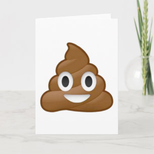 Carte Poop emoji