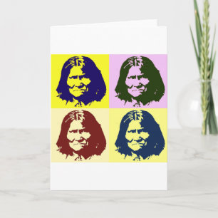 Carte Pop Art Geronimo