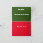 Carte Pop Christmas up Pepperment (Intérieur)