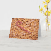 Carte Pop Corn  Candy (Fleur jaune)