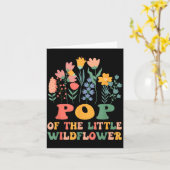 Carte Pop de La Petite Fleur Sauvage Ba (Fleur jaune)