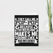 Carte Pop Papa Chemise Saint Valentin Fête des pères Noë (Devant)