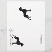 Carte pop spéciale Great Dane (Devant)