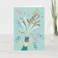 Pop the Bubbly Card