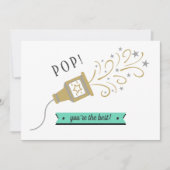 Carte Pop, tu es le meilleur ! Fête des pères Whimsy Pop (Devant)