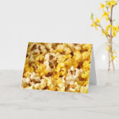 Carte Popcorn (Fleur jaune)