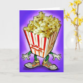 Carte Popcorn (Fleur jaune)
