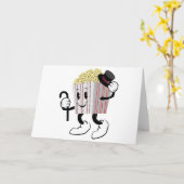 Carte Popcorn (Fleur jaune)