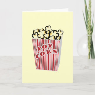 Carte Popcorn greeting card that you create!