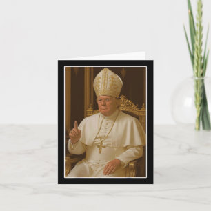 Carte Popo Trump Église du Vatican Pape Trump Funny Chri