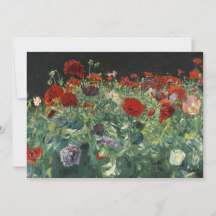 Carte Poppies   John Singer Sargent