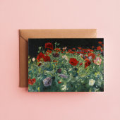 Carte Poppies | John Singer Sargent