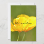 Carte Poppies orange (Devant)