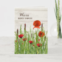 Poppies sympathiques et cattestes