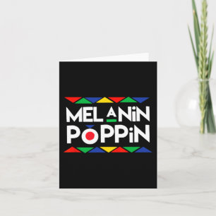 Carte Poppin Black History Cadeaux African Black History