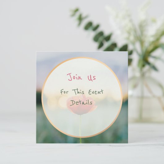 Carte Poppy (Debout devant)