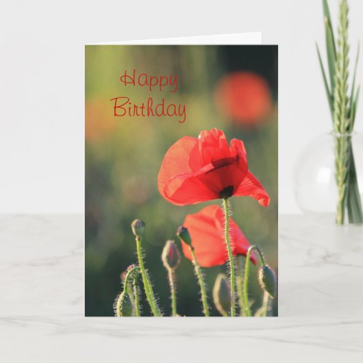 Carte Poppy 1 (Devant)