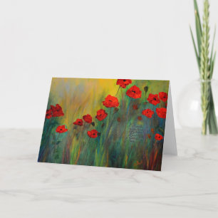 Carte Poppy Dreams Art