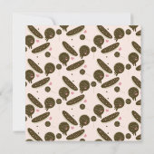 Carte Pops de gâteau de donuts éclair Saint-Valentin (Dos)