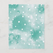 Carte Popsicle Baby Predictions & Conseils (Dos)