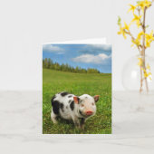 Carte Porcelet de ressort (Fleur jaune)