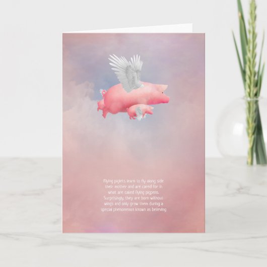 Carte Porcelets volants (Devant)