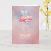 Carte Porcelets volants (Fleur jaune)