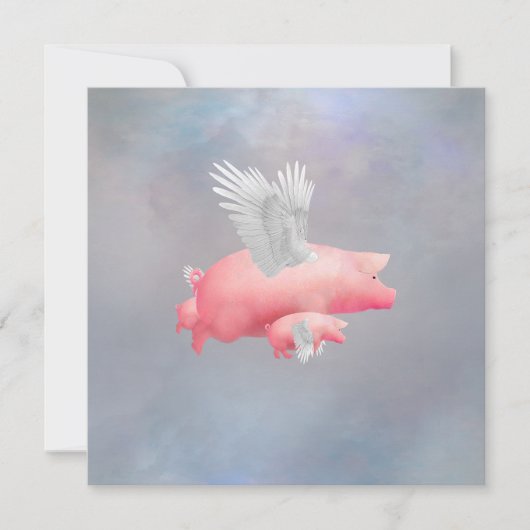 Carte Porcelets volants (Devant)