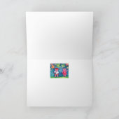 Carte Porcs avec feux d'artifice (Intérieur)