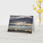 Carte Port de Hambourg Allemagne (Fleur jaune)