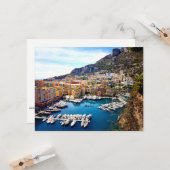 Carte Port de Monaco (Devant/Arrière en situation)