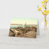 Carte Port de Portsmouth, Hampshire, Angleterre (Fleur jaune)
