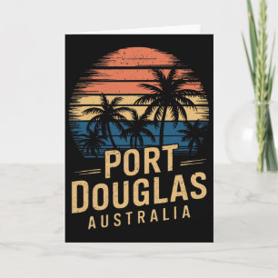 Carte Port Douglas Australie Souvenirs de vacances Famil