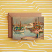 Carte Port sur l'île d'Yeu | Henri Lebasque