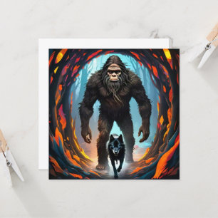 Carte Portail de Bigfoot et Loup