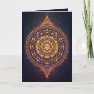 Carte Portail de la Lumière Infinie – Un Mandala Sacré